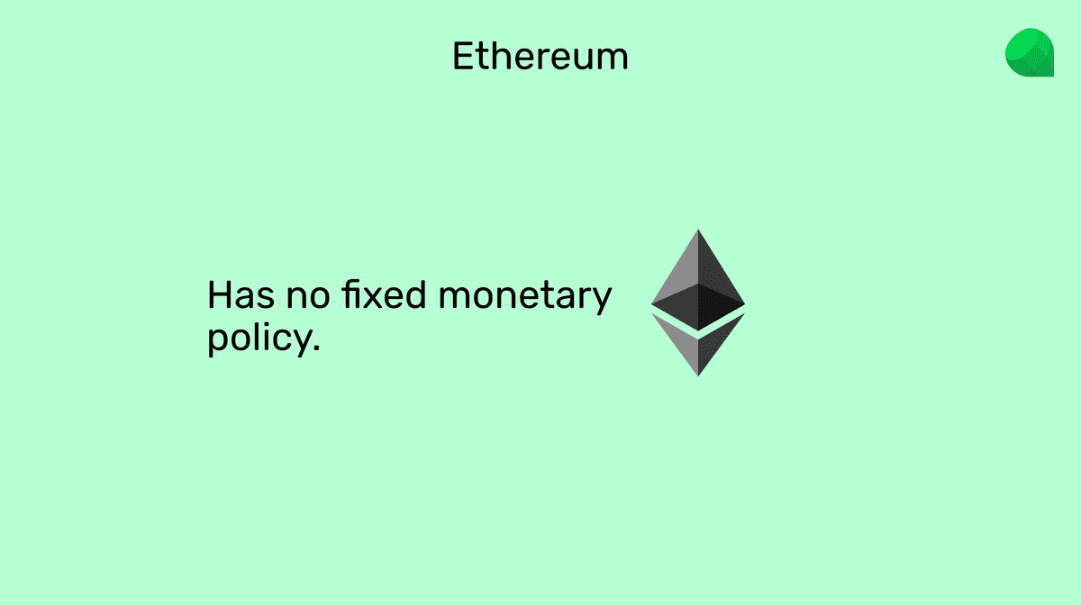No monetary policy.