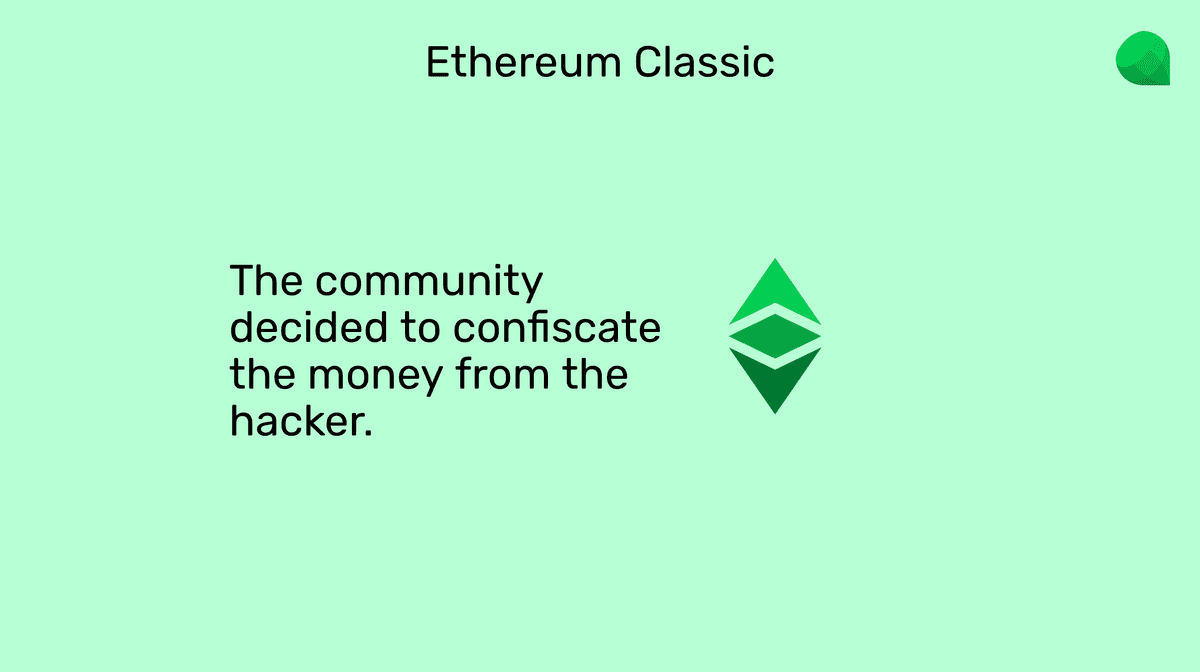 Hack reversal.